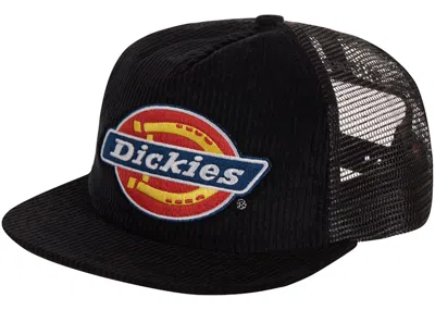Pre-owned Supreme Dickies Corduroy Mesh Back 5panel In Black