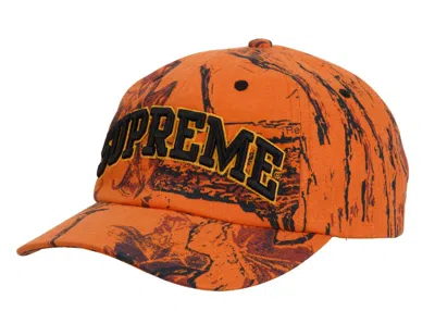 Pre-owned Supreme Difference 6 Panel In Orange Camo