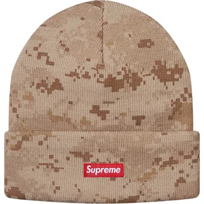 Pre-owned Supreme Digi Camo Beanie In Tan Digi Camo