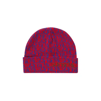 Pre-owned Supreme Digital Beanie 'red' | Men's Size Onesize
