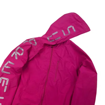 Pre-owned Supreme Digital Logo Pink Track Jacket