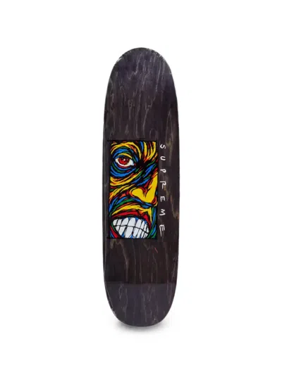 Supreme Disturbed Graphic-print Skateboard Deck In Multi