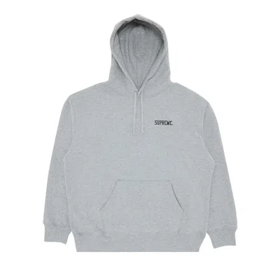 Pre-owned Supreme Doggs Hooded Sweatshirt 'heather Grey'