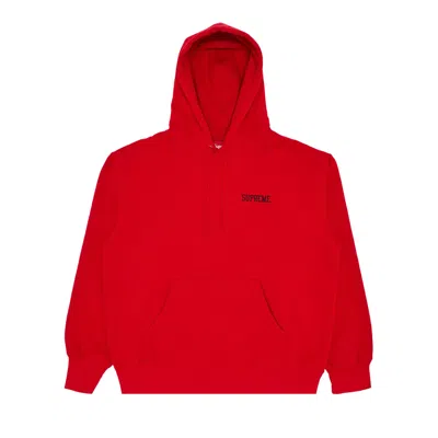 Pre-owned Supreme Doggs Hooded Sweatshirt 'red' | Men's Size L