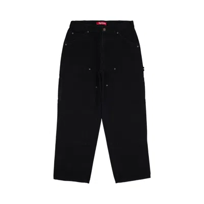 Pre-owned Supreme Double Knee Painter Pant 'black' | Men's Size 32