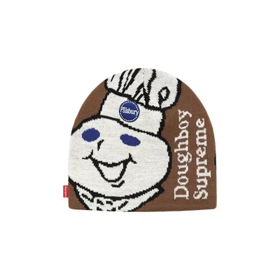 Pre-owned Supreme Doughboy Beanie 'brown' | Men's Size Onesize
