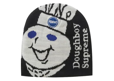 Pre-owned Supreme Doughboy Beanie In Black