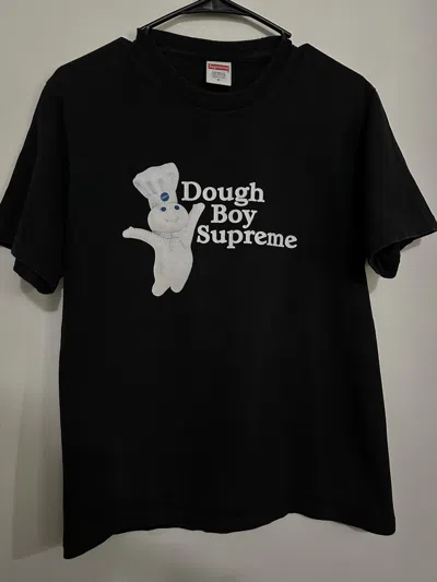 Pre-owned Supreme Doughboy Tee In Black