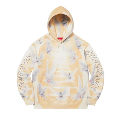Pre-owned Supreme Doves Hooded Sweatshirt 'tan'