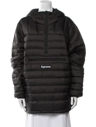 Pre-owned Supreme Down Down Jacket In Black