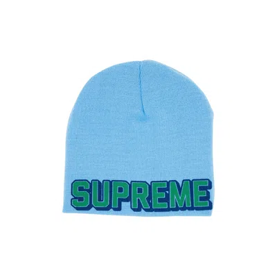 Pre-owned Supreme Dragon Beanie 'blue'