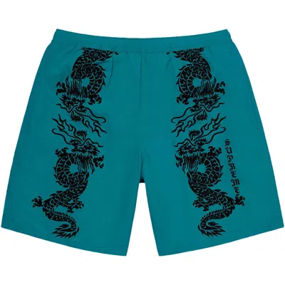 Pre-owned Supreme Dragon Water Short 'teal' | Men's Size L