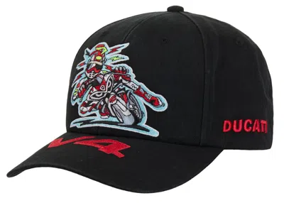 Pre-owned Supreme Ducati 6 Panel Hat In Black