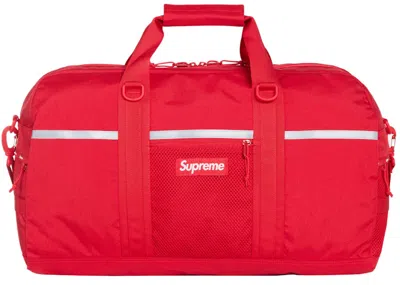 Pre-owned Supreme Duffle Bag (fw24) In Red