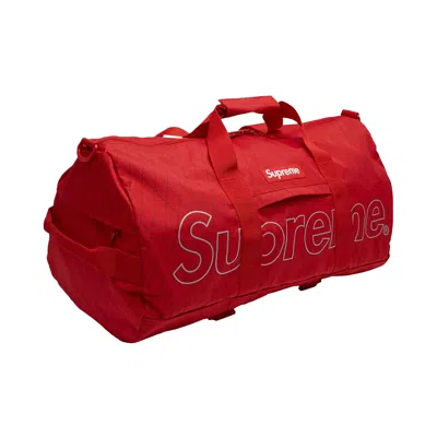 Pre-owned Supreme Duffle Bag 'red' | Men's Size Onesize