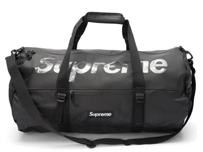 Pre-owned Supreme Duffle Bag (ss21) In Black