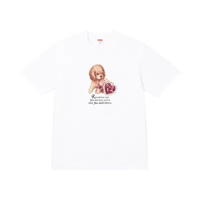 Pre-owned Supreme Dust Tee 'white' | Men's Size L
