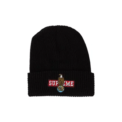 Pre-owned Supreme Eagle Beanie 'black'
