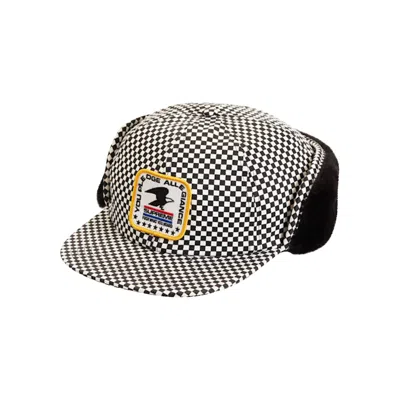 Pre-owned Supreme Earflap 6-panel 'checkerboard' | Black | Men's Size Onesize