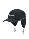 Supreme イヤーフラップ キャップ In Black