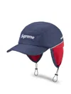 Supreme イヤーフラップ キャップ In Blue
