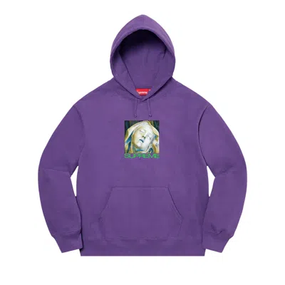 Pre-owned Supreme Ecstasy Hooded Sweatshirt 'dusty Purple'