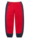 Supreme Elastic-waistband Track Pants In Red