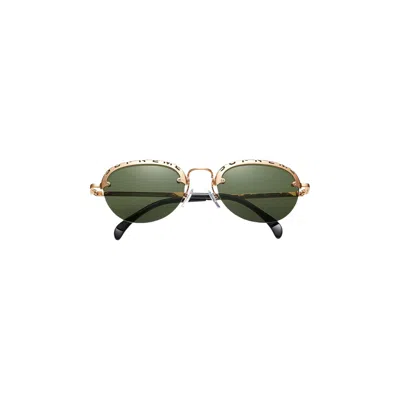 Pre-owned Supreme Elm Sunglasses 'gold'