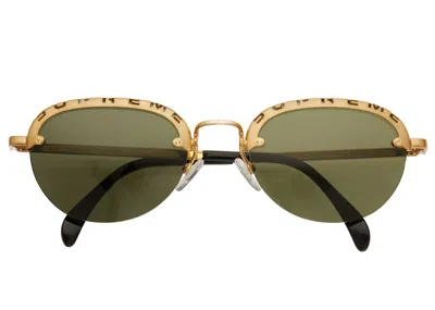 Pre-owned Supreme Elm Sunglasses In Gold