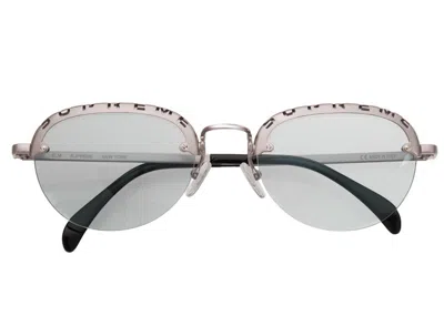 Pre-owned Supreme Elm Sunglasses In Silver