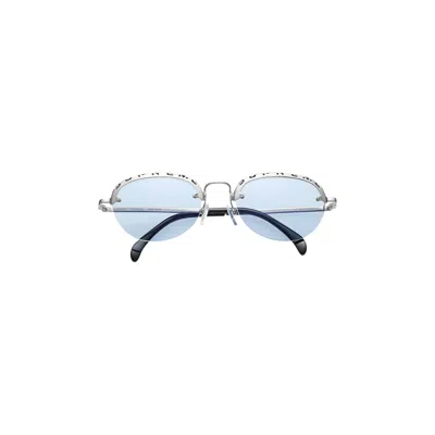 Pre-owned Supreme Elm Sunglasses 'silver' | Men's Size Onesize