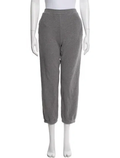Pre-owned Supreme Embroidered Accent Sweatpants In Gray