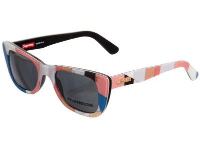 Pre-owned Supreme Emilio Pucci Cat Sunglasses In Dusty Pink