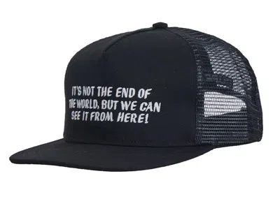 Pre-owned Supreme End Of The World Mesh Back 5panel In Black