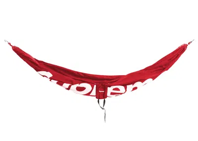 Pre-owned Supreme Eno Doublenest Hammock In Red