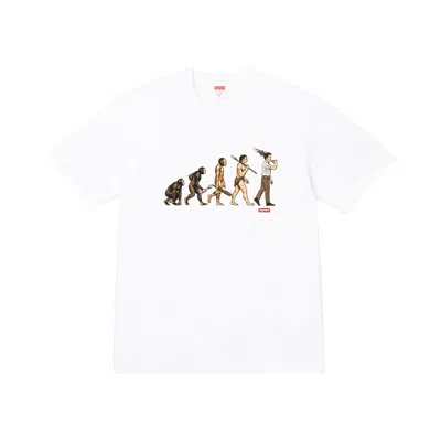 Pre-owned Supreme Evolution Tee 'white' | Men's Size M