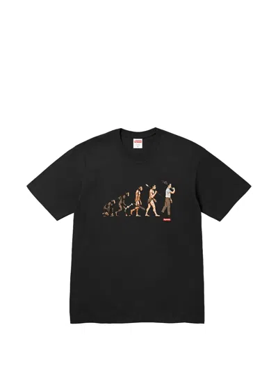 Supreme Evolution T-shirt In Black