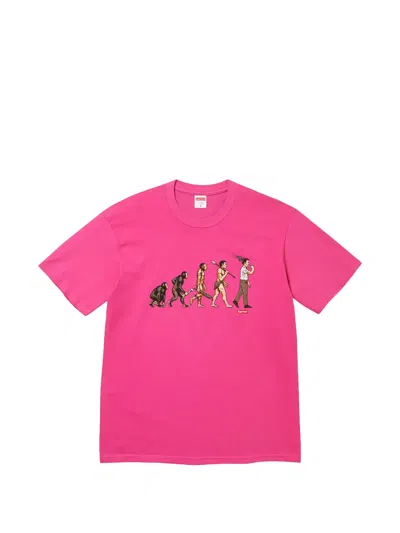 Supreme Evolution T-shirt In Pink