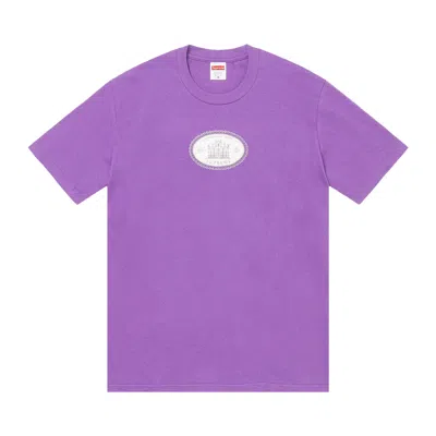 Pre-owned Supreme Experientia Tee 'purple' | Men's Size S