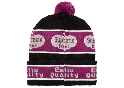 Pre-owned Supreme Extra Quality Beanie In Black