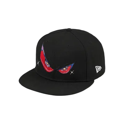 Pre-owned Supreme Eyes New Era 'black' | Men's Size 7.75