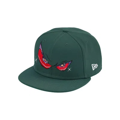 Pre-owned Supreme Eyes New Era 'dark Green' | Men's Size 8