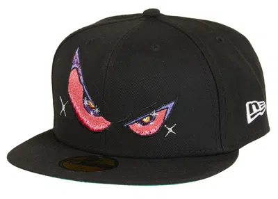 Pre-owned Supreme Eyes New Era Hat In Black