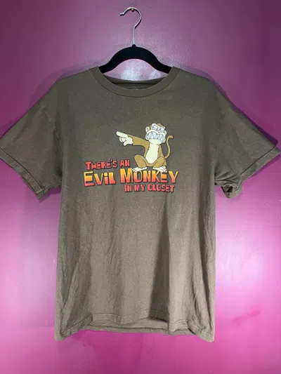 Pre-owned Supreme Family Guy Evil Monkey Tee In Brown