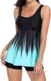 Supreme Fashion 2 Pc Double Strap Swimsuit In Black In Black