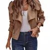Supreme Fashion Relaxed Crop Trench Jacket In Camel In Brown
