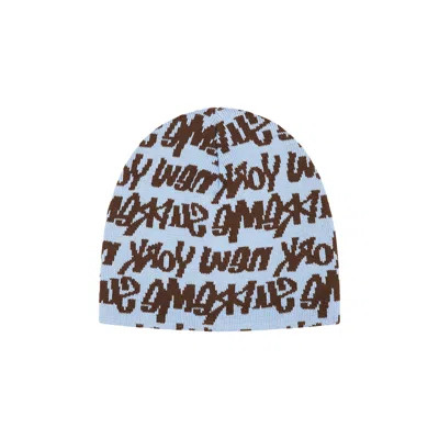 Pre-owned Supreme Fat Tip Beanie 'light Blue'
