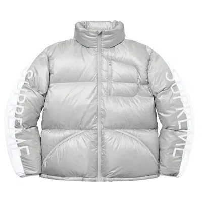 Pre-owned Supreme Featherweight Down Jacket 'white'