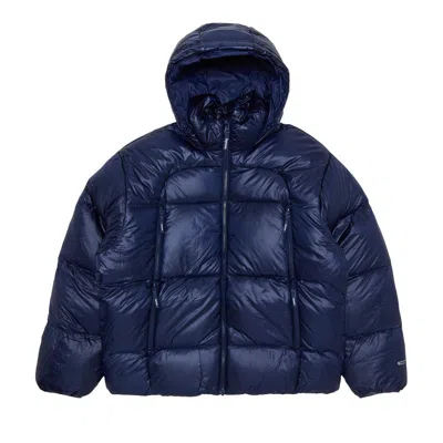 Pre-owned Supreme Featherweight Down Puffer Jacket 'navy' In Blue