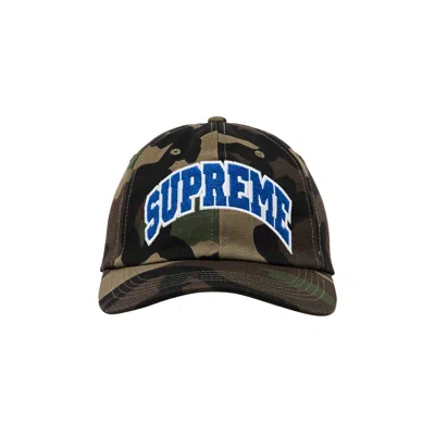 Pre-owned Supreme Felt Arc 6-panel 'woodland Camo' | Multi-color | Men's Size Onesize